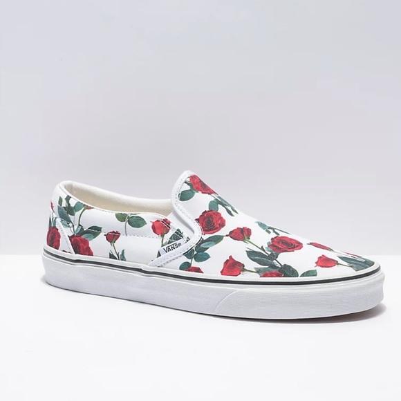 Vans Shoes - Red Rose Vans